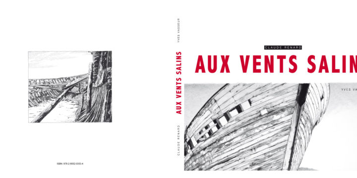 « Aux vents salins » de Claude Renard : la couverture