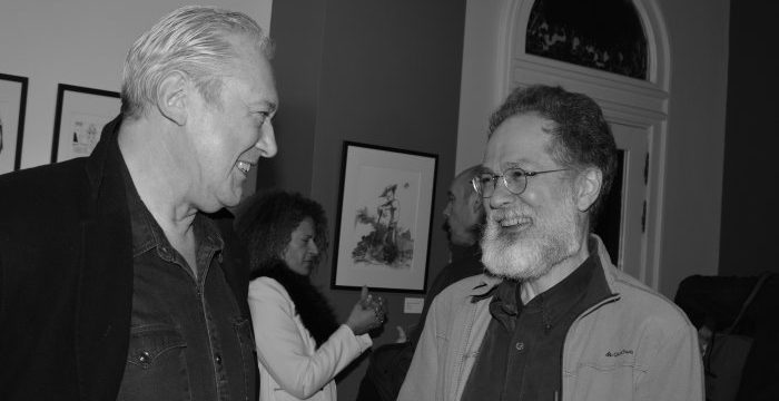 Vernissage de l&rsquo;exposition Spirou : les lumières de Bornéo (Frank Pé)