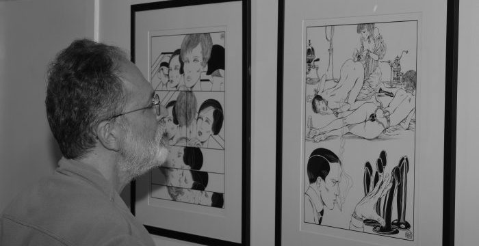 Vernissage Sexties de Guido Crepax