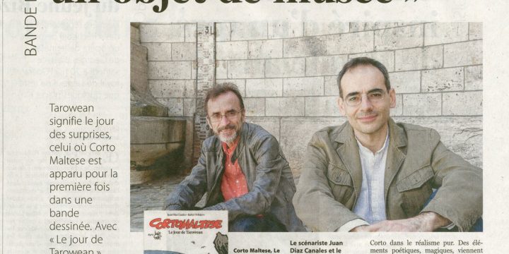 Corto Maltese de Ruben Pellejero et Juan Canales dans le Soir