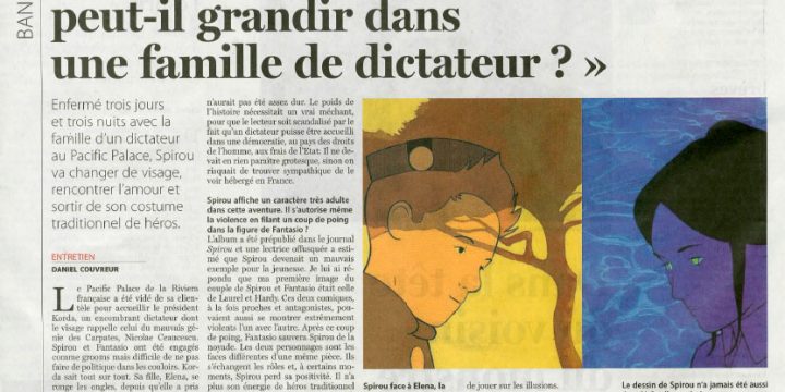 Durieux dans Le Soir du 17/01/2021