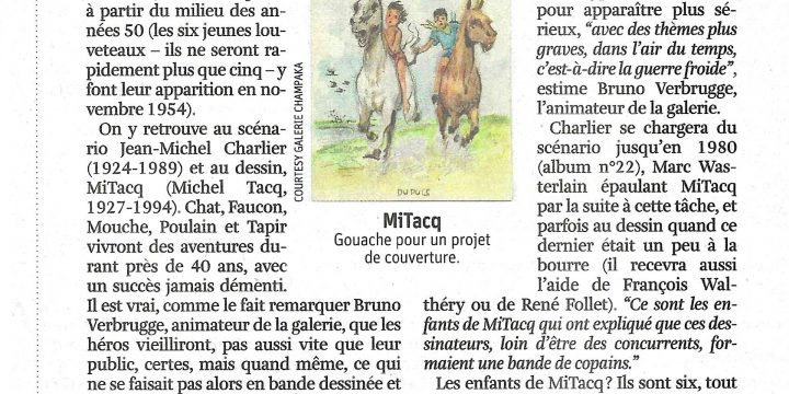 Mitacq dans la Libre du 22/9/2021
