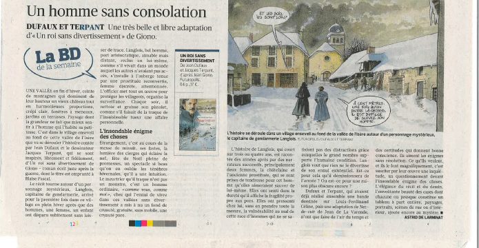 Terpant dans le Figaro